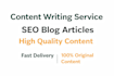 seo blog writing and article writing