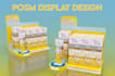 design posm countertop display and glorifier