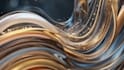 create 3d abstract loop animation and motion graphics