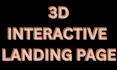create 3d website animated website landing page webflow website front page