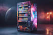 design creative vending machine wrap, atm machine wrap and custom machine wrap