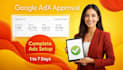 do google admanager adx ma approval with full ads setup