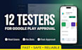 test your android app with real users 12 testers 20 testers mobile app testing