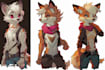 create furry artwork and characters for fursona anthro