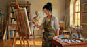 draw digital oil painting