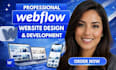 design and develop webflow website, webflow website development webflow website