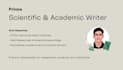 write high level stem, health, and educational articles