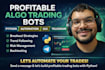 develop algo trading system for you