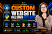 be your ai website full stack web developer react python supabase firebase