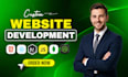 do full stack website development as full stack, front end, backend developer