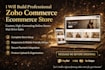 build professional zoho commerce ecommerce website with full setup