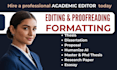 professionally edit format thesis, dissertation  proposal, research paper, essay