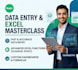 data entry, excel spreadsheets, and data mangement