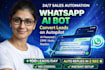 build whatsapp ai chatbot with gpt automation and wati