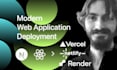 deploy your nextjs, reactjs webapp to vercel, netlify