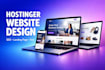 hostinger website design seo landing page expert with custom 404