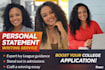 improve your college admissions essay or personal statement