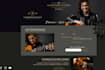 design music dj artist website