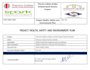 prepare professional safety documents as per iso 45001 and site requirements