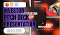 do a business presentation, pitch deck, or corporate slide