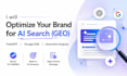 optimize your brand for ai search GEO chatgpt google sge generative engines