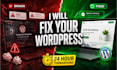 fix wordpress errors bugs and broken websites
