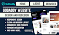 design godaddy website godaddy website redesign and godaddy website development