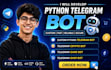 create python telegram bot, telegram crypto bot, game, telegram shop bot