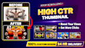 design eye catching youtube thumbnails that boost CTR