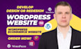 design and develop wordpress ecommerce website and woocommerce online store