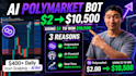 fast develop polymarket copytrading dedicated bot, crypto telegram trading bot