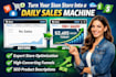 optimize stan store for high converting daily sales funnel