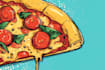 create food illustration in my style