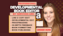 proofread and edit dark romance, children novel, fantasy developmental editor