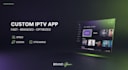 develop and rebrand custom iptv player app with xtream for firestick android TV