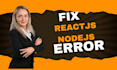 fix react, node and javascript bugs in your web app
