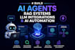 build advanced ai agents, ai chatbots, rag llms with langchain and langgraph
