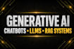 build generative ai, ai chatbot, llms, rag systems with langchain and langgraph