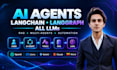 build ai agents and rag pipelines using langchain langgraph