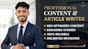 do SEO keyword recherche and writing service b2b lead gen