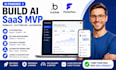 build ai startup mvp saas builder bubble io flutterflow automation
