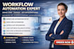 automate workflows using zoho CRM, zapier API integrations