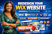 wix website redesign wix website design wix website wix website redesign