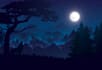create a custom vector landscape illustration