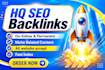 provide HQ backlinks for SEO ranking