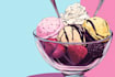 make a food pop art illustration