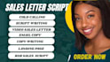 write a high converting cold calling script sales script sales closer vsl