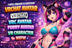 create a custom vrchat avatar furry and nsfw
