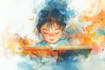 draw illustrations for children book