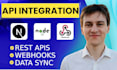 integrate apis and webhooks in your next js app